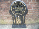 Police Plaque-Laurence Brown (id=880)